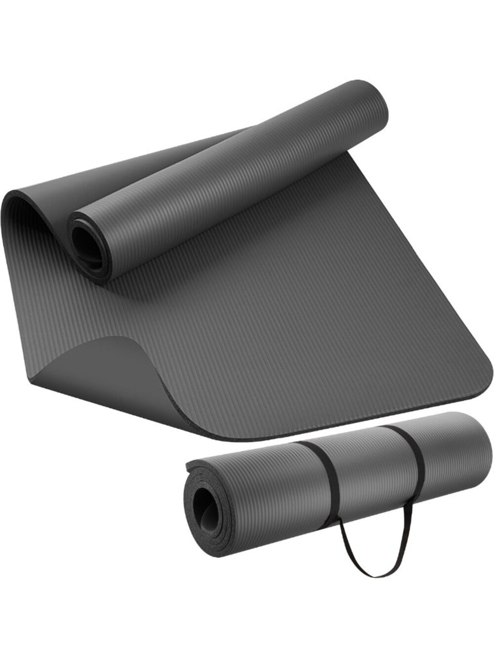 Extra Thick NBR Yoga Mat for Comfort & Stability | Non-Slip, Eco-Friendly